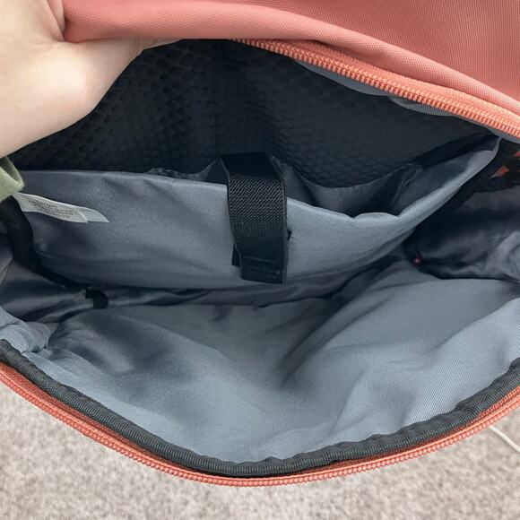 Open Story Target Rose Pink Gray Adjustable Straps Pockets Zip Mini Backpack Bag - Picture 10 of 12